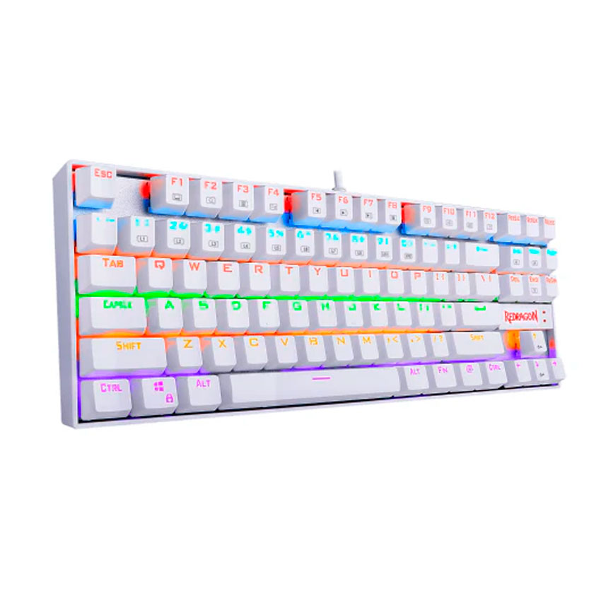 TECLADO REDRAGON KUMARA RAINBOW, SPANISH K552W-KR-SP WHITE - 3