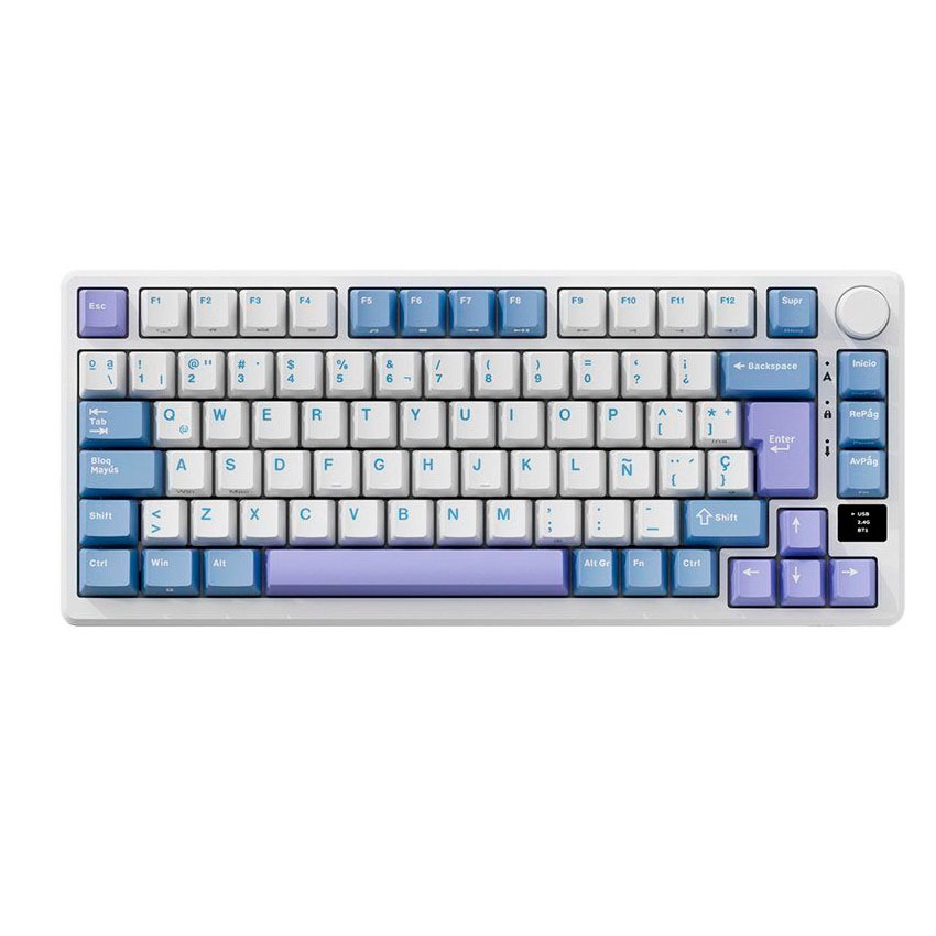 TECLADO ROYAL KLUDGE INALÁMBRICO RK-M75 TARO - 2