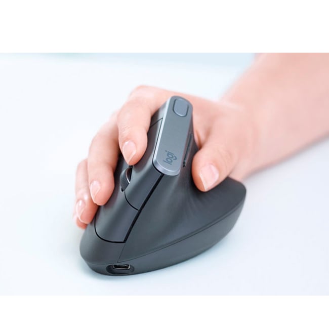 MOUSE LOGITECH MX VERTICAL ERGONÓMICO AVANZADO CON CONECTIVIDAD DUAL - 3
