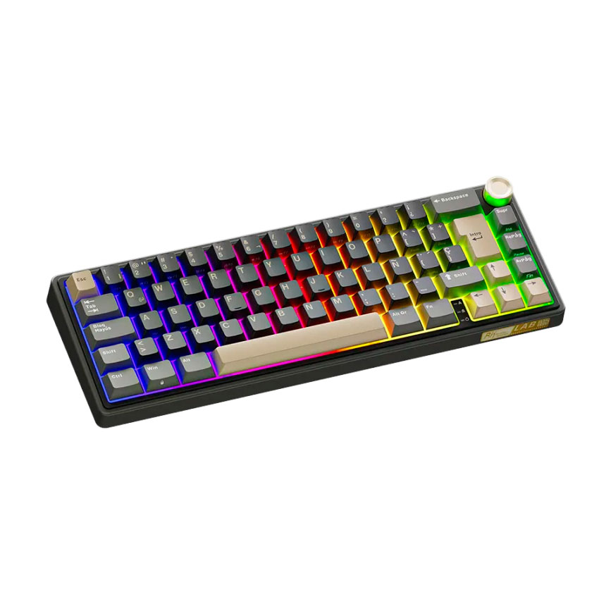 TECLADO ROYAL KLUDGE RK R65 CABLEADO PHANTOM – BROWN SWITCH - 3