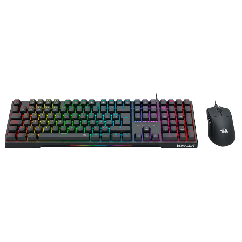 COMBO REDRAGON S146-SP TECLADO TRUNDLE K668+ MOUSE M724 - 2