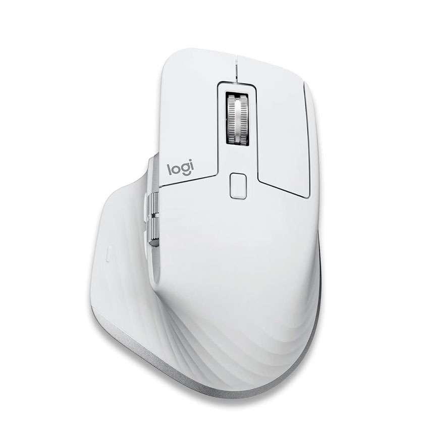 MOUSE LOGITECH MX MASTER 3S WHITE ERGONÓMICO SILENCIOSO Y PRECISO - 1