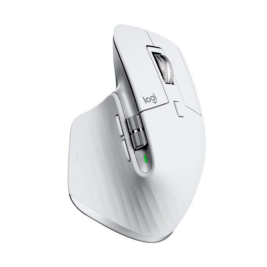 MOUSE LOGITECH MX MASTER 3S WHITE ERGONÓMICO SILENCIOSO Y PRECISO - 2
