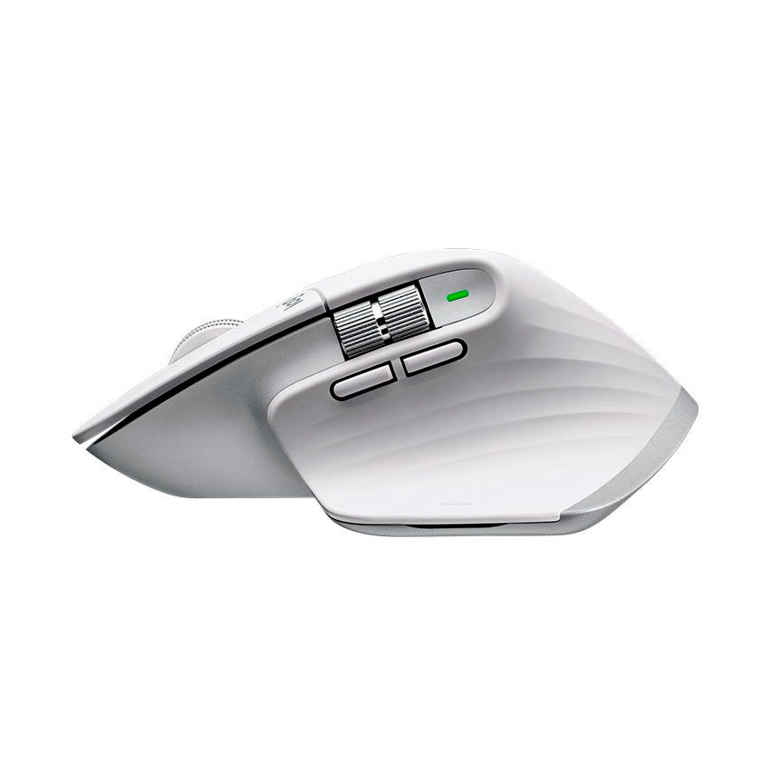 MOUSE LOGITECH MX MASTER 3S WHITE ERGONÓMICO SILENCIOSO Y PRECISO - 5