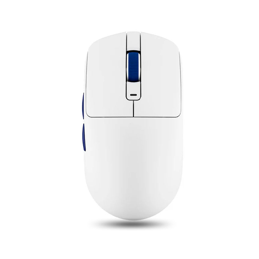 MOUSE ROYAL KLUDGE M30 INALÁMBRICO WHITE BLUE PRECISIÓN Y TRIPLE CONEXIÓN - 1