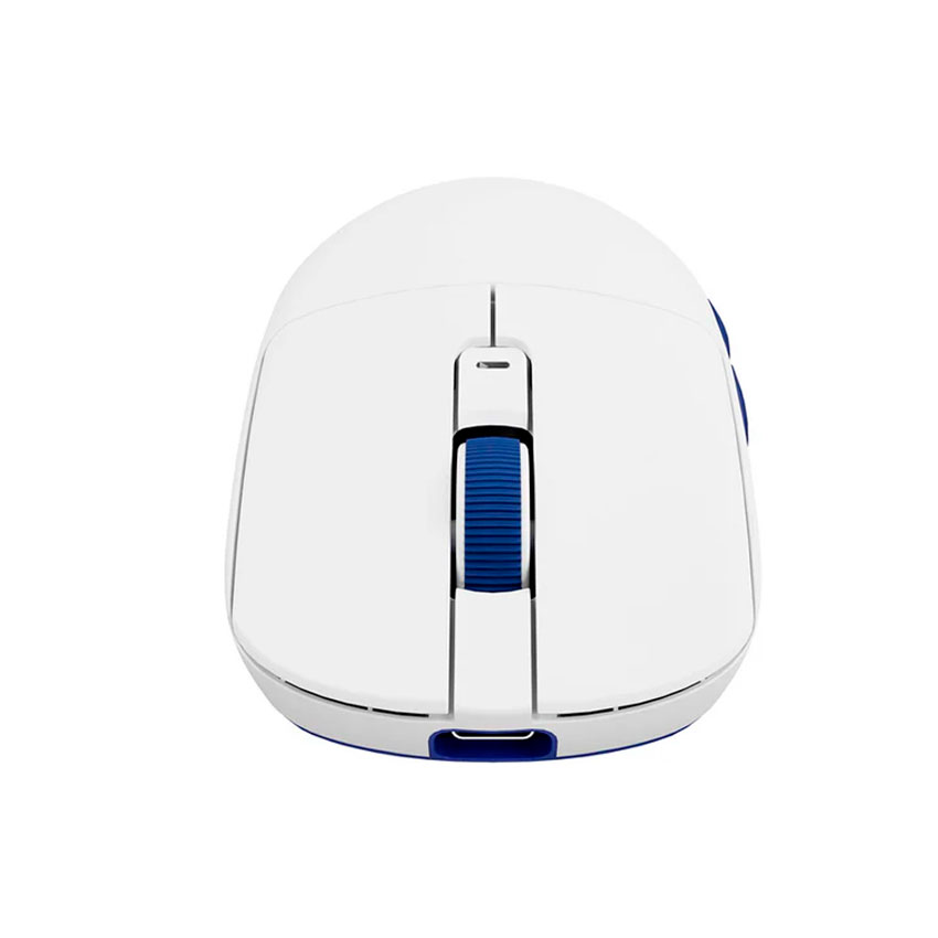 MOUSE ROYAL KLUDGE M30 INALÁMBRICO WHITE BLUE PRECISIÓN Y TRIPLE CONEXIÓN - 2