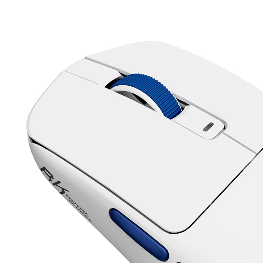 MOUSE ROYAL KLUDGE M30 INALÁMBRICO WHITE BLUE PRECISIÓN Y TRIPLE CONEXIÓN - 3