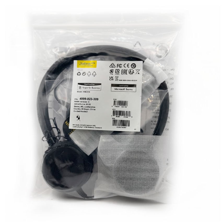 AURICULAR JABRA EVOLVE 20 USB UC/MS STEREO - 3