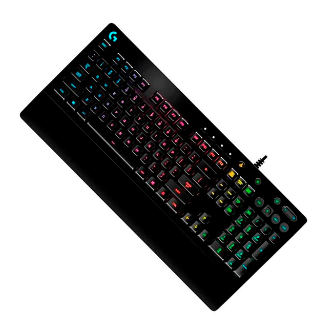 TECLADO GAMER LOGITECH G213 RGB CON REPOSAMANOS Y RESISTENCIA A SALPICADURAS - 3
