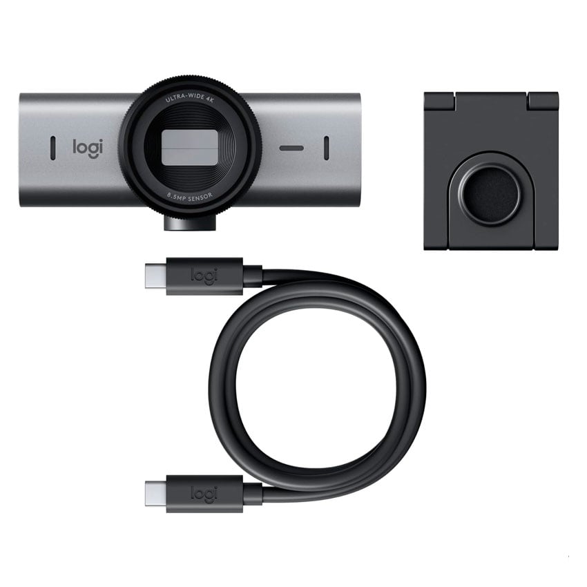 CAMARA LOGITECH MX BRIO PRO 700 ULTRA HD 4K USB-C BLACK - 2