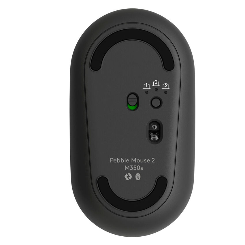 MOUSE LOGITECH PEBBLE 2 M350S BLUETOOTH/WIRELESS GRAPHITE (910-007049 - 4