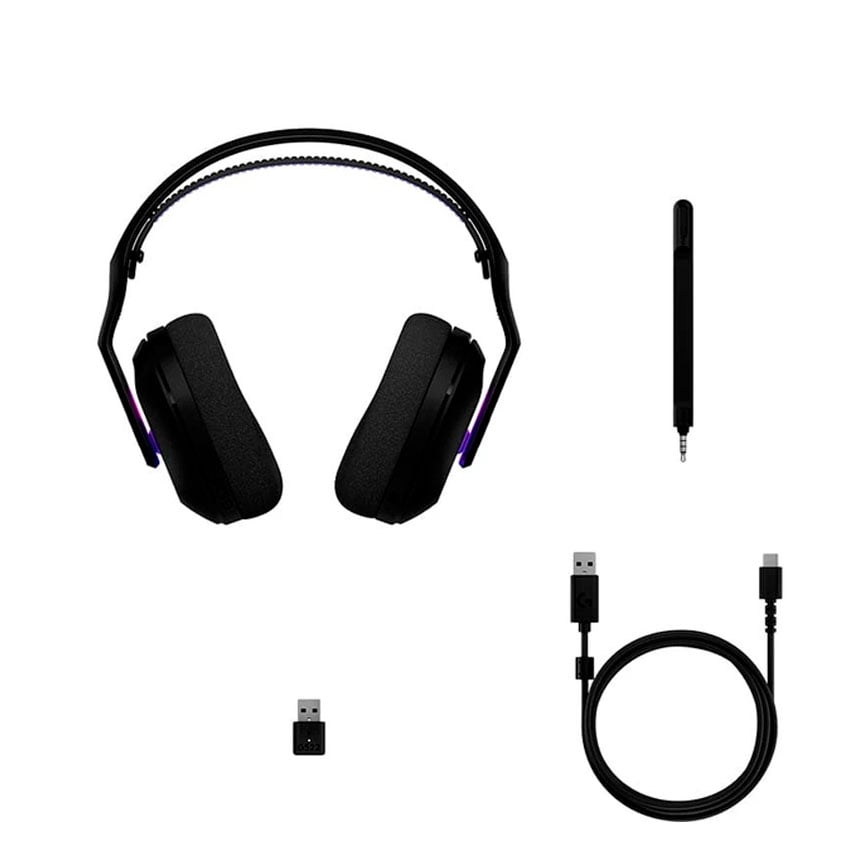 AURICULARES INALÁMBRICOS LOGITECH G522 LIGHTSPEED 70H NEGRO - 3