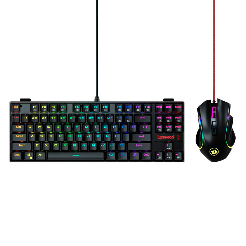 COMBO 2 EN 1 REDRAGON K552RGB-BA-SP (KUMARA + GRIFFIN) – ESPAÑOL - 1
