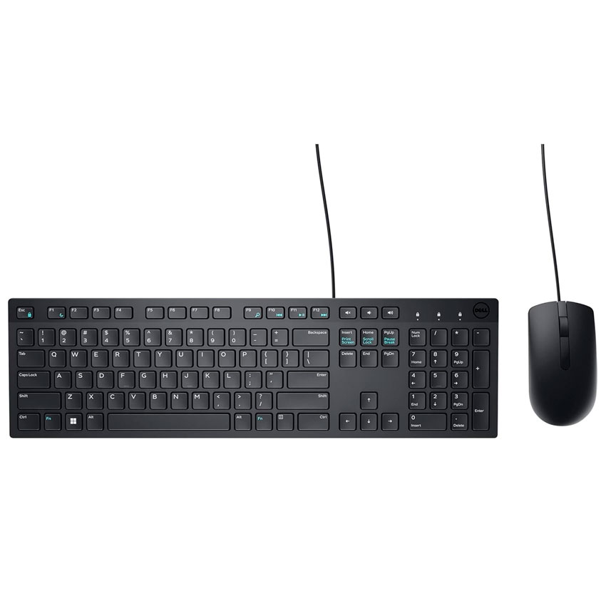 COMBO DELL KM300C TECLADO + MOUSE USB – NEGRO – ESPAÑOL - 1