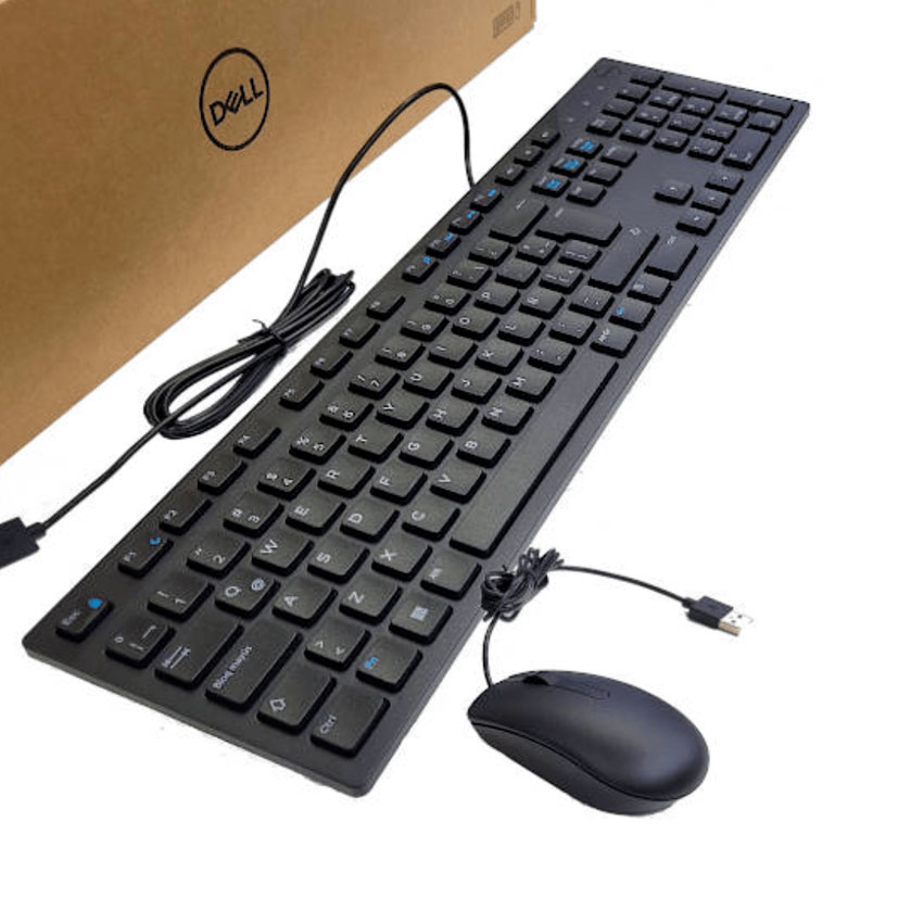 COMBO DELL KM300C TECLADO + MOUSE USB – NEGRO – ESPAÑOL - 3