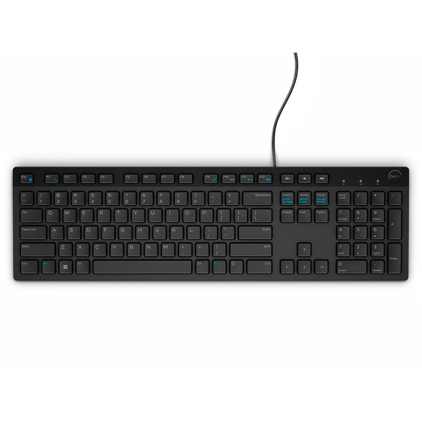 COMBO DELL KM300C TECLADO + MOUSE USB – NEGRO – ESPAÑOL - 5