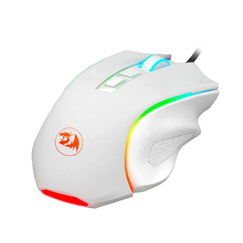 MOUSE GAMER REDRAGON GRIFFIN M607W – WHITE – RGB - 2