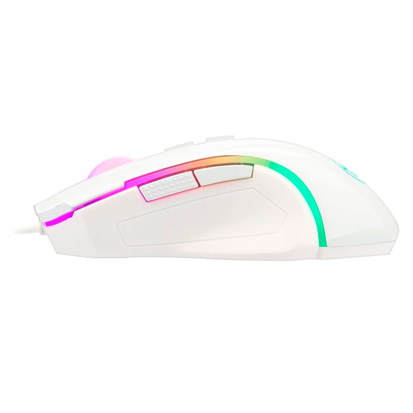 MOUSE GAMER REDRAGON GRIFFIN M607W – WHITE – RGB - 3