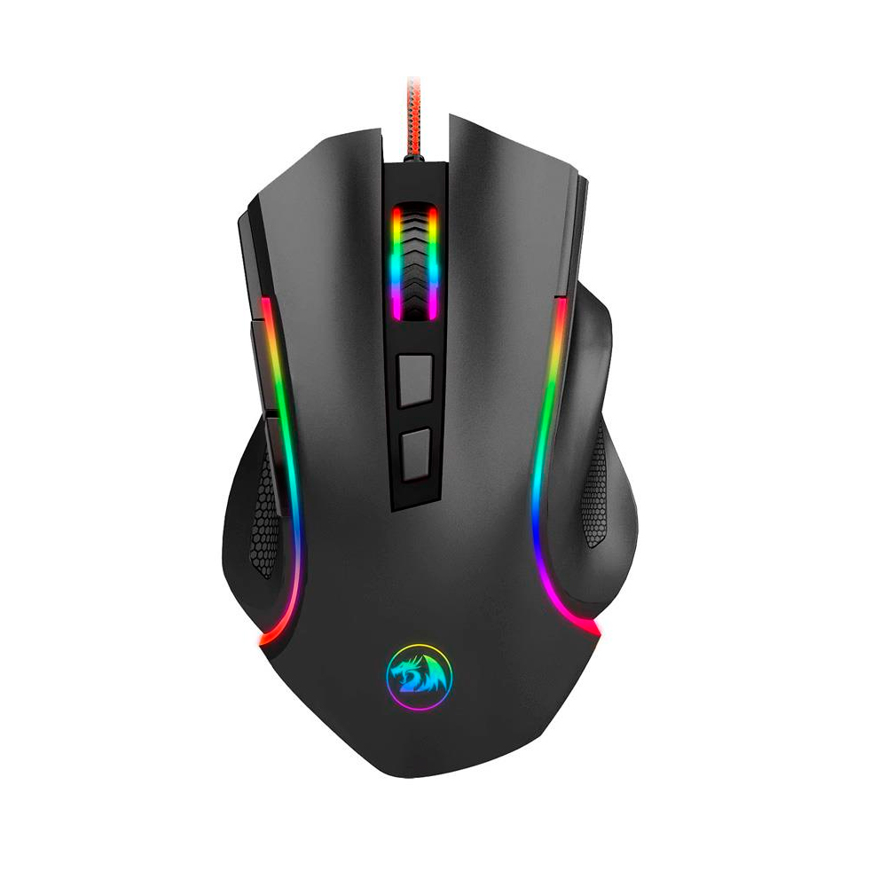 MOUSE REDRAGON GAMER GRIFFIN M607 NEGRO - 1