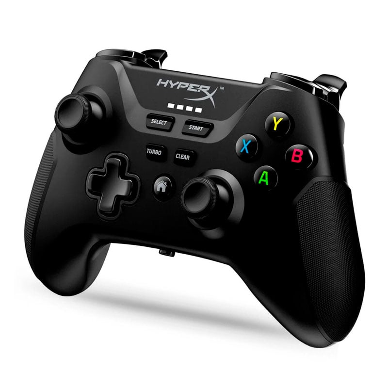 GAMEPAD MANDO HYPERX CLUTCH BLUETOOTH USB PC Y ANDROID NEGRO - 1