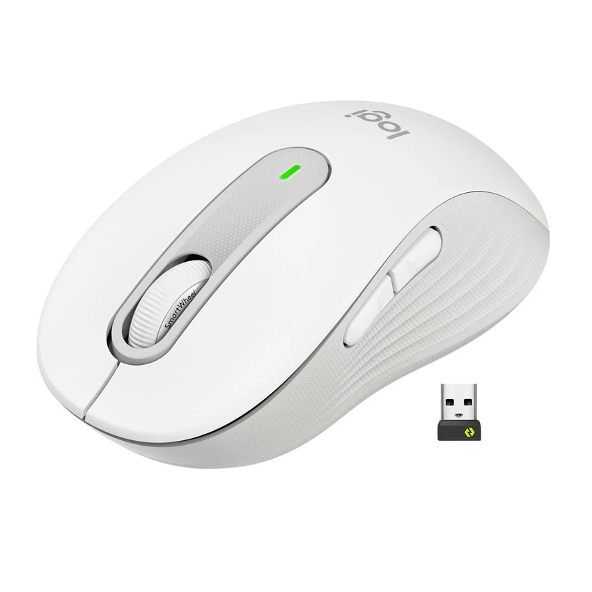 MOUSE LOGITECH SIGNATURE M650 L INALÁMBRICO BLANCO - 2