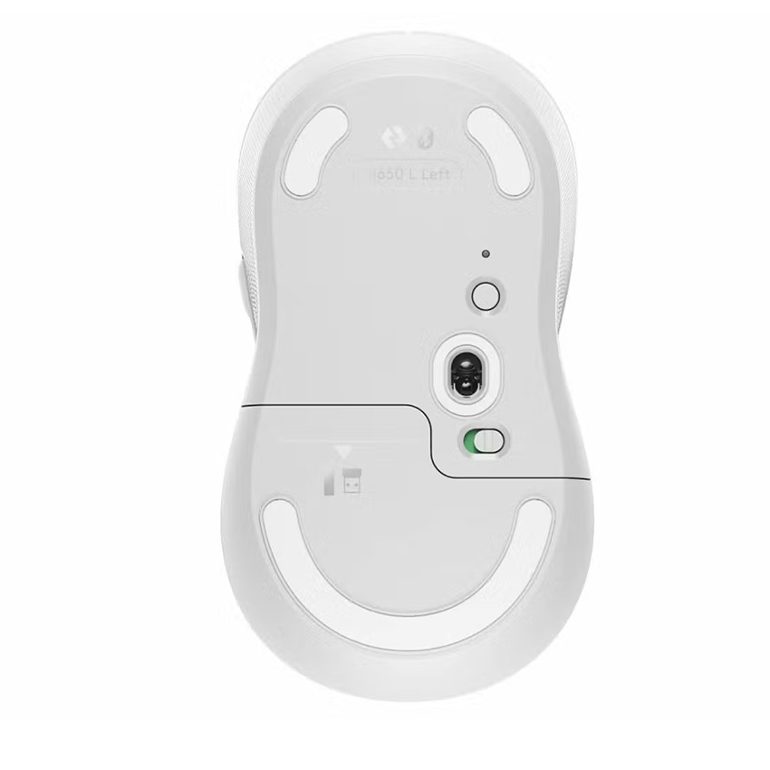 MOUSE LOGITECH SIGNATURE M650 L INALÁMBRICO BLANCO - 4
