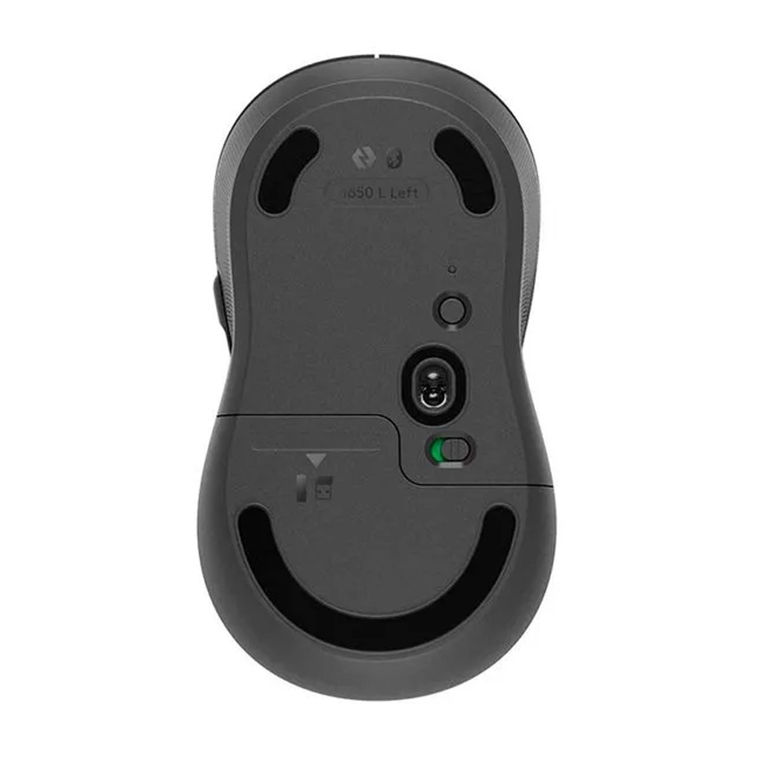 MOUSE LOGITECH SIGNATURE M650 SILENT LARGE LEFT - PARA ZURDOS - NEGRO - 3