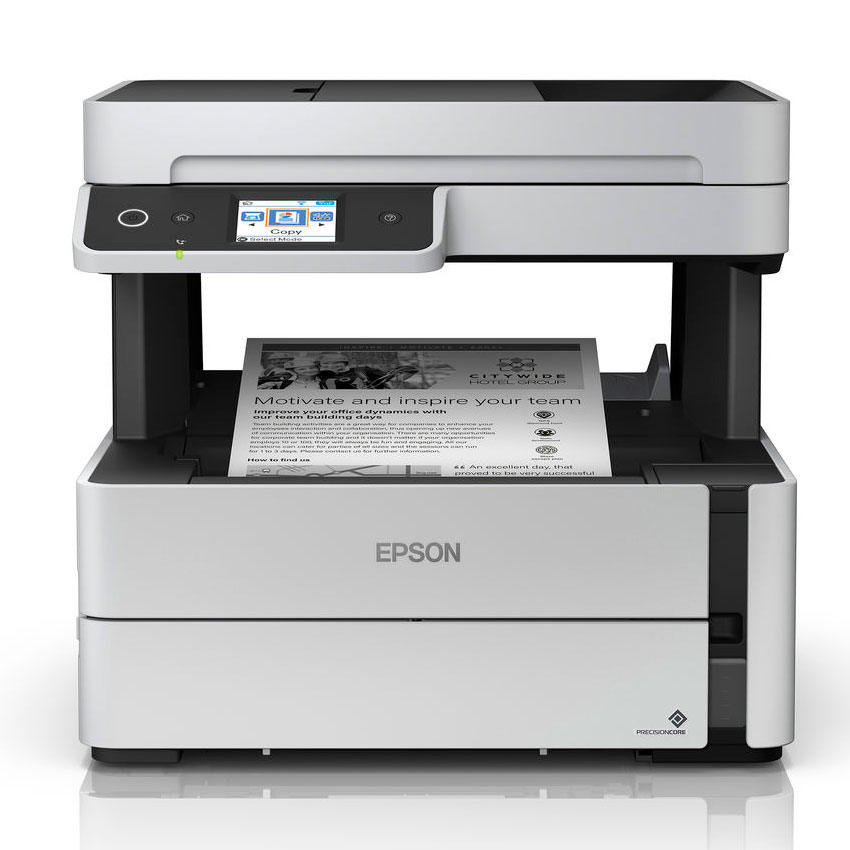 IMPRESORA MULTIFUNCIONAL EPSON ECOTANK M3170 MONOCROMÁTICA CON WIFI, FAX Y DOBLE CARA - 1
