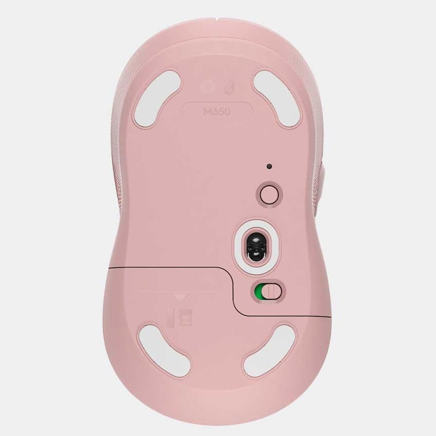 MOUSE LOGITECH SIGNATURE M650 SILENT WIRELESS/BLUETOOTH ROSA - 4