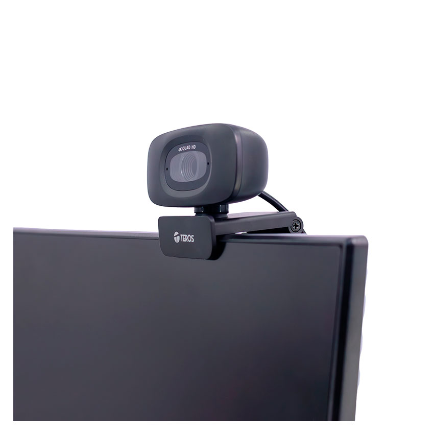 CÁMARA PARA COMPUTADORA WEBCAM TEROS TE-9073N 4K CON MICRÓFONO INTEGRADO - 2