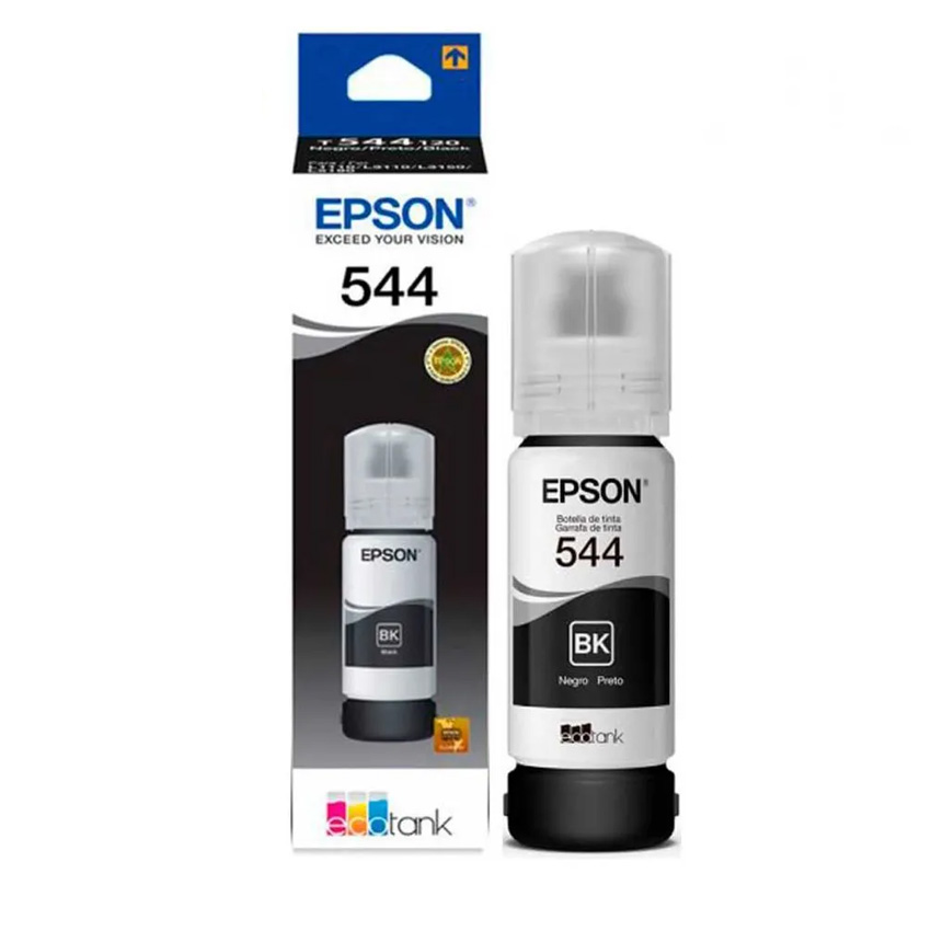 TINTA EPSON 544 NEGRA T544120 BOTELLA 65ML - 1
