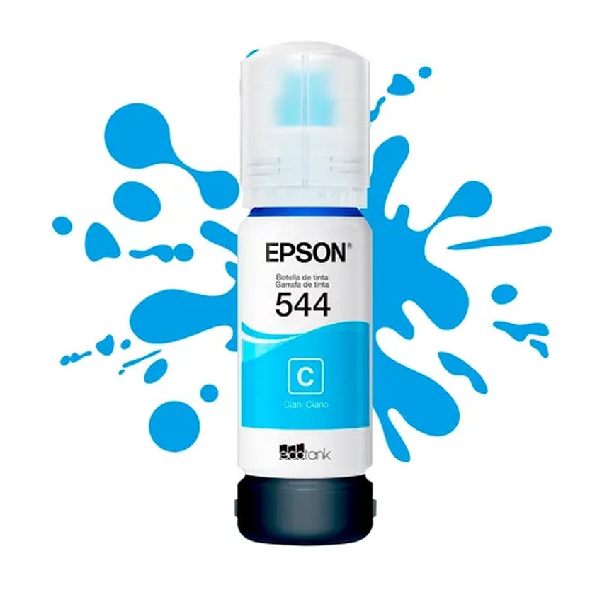 TINTA EPSON 544 CIAN T544220 BOTELLA 65ML - 1
