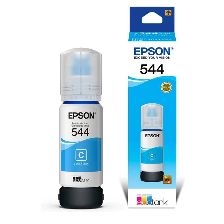 TINTA EPSON 544 CIAN T544220 BOTELLA 65ML - 4