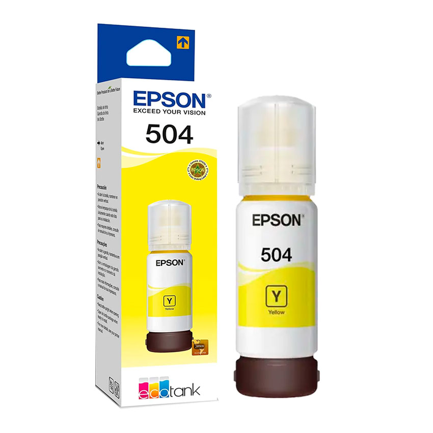 TINTA EPSON 504 AMARILLO T504420-AL BOTELLA 70 ML - 1