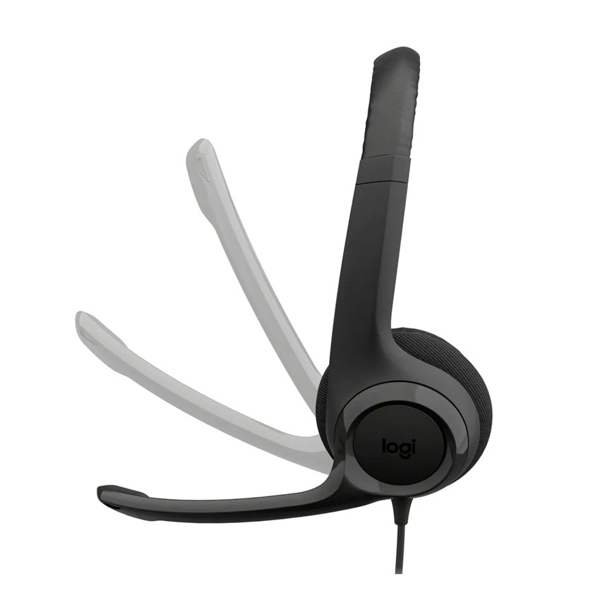 AUDÍFONO CON MICRÓFONO LOGITECH H390 USB-C CON CANCELACIÓN DE RUIDO NEGRO - 4