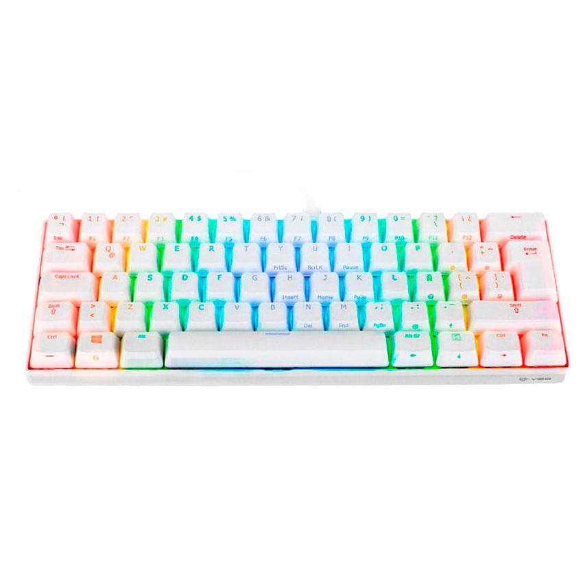 TECLADO VSG MINTAKA MECANICO 60% SWITCH BLUE - WHITE - 2