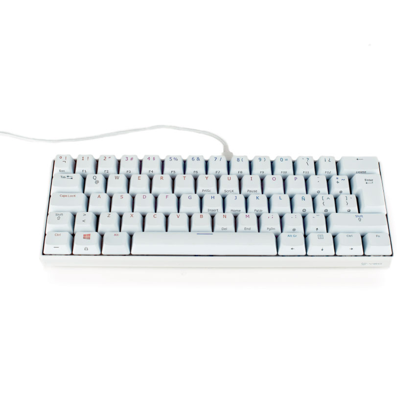 TECLADO VSG MINTAKA MECANICO 60% SWITCH BLUE - WHITE - 4