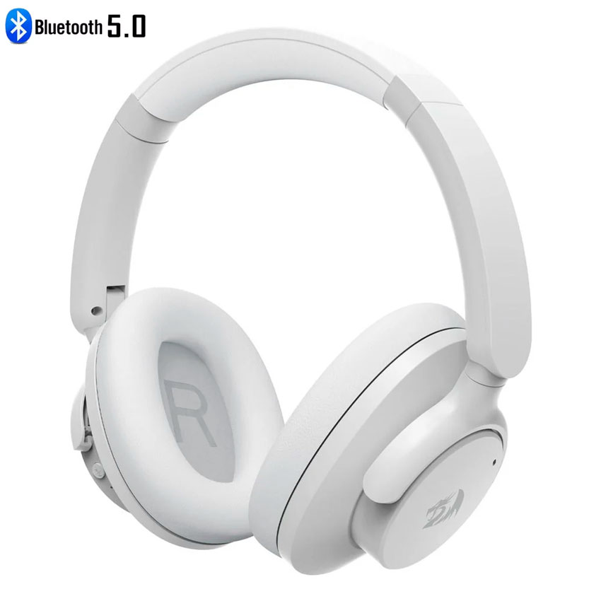 AURICULARES REDRAGON VIBECORE H610 WIRELESS GREY CON ANC - 1