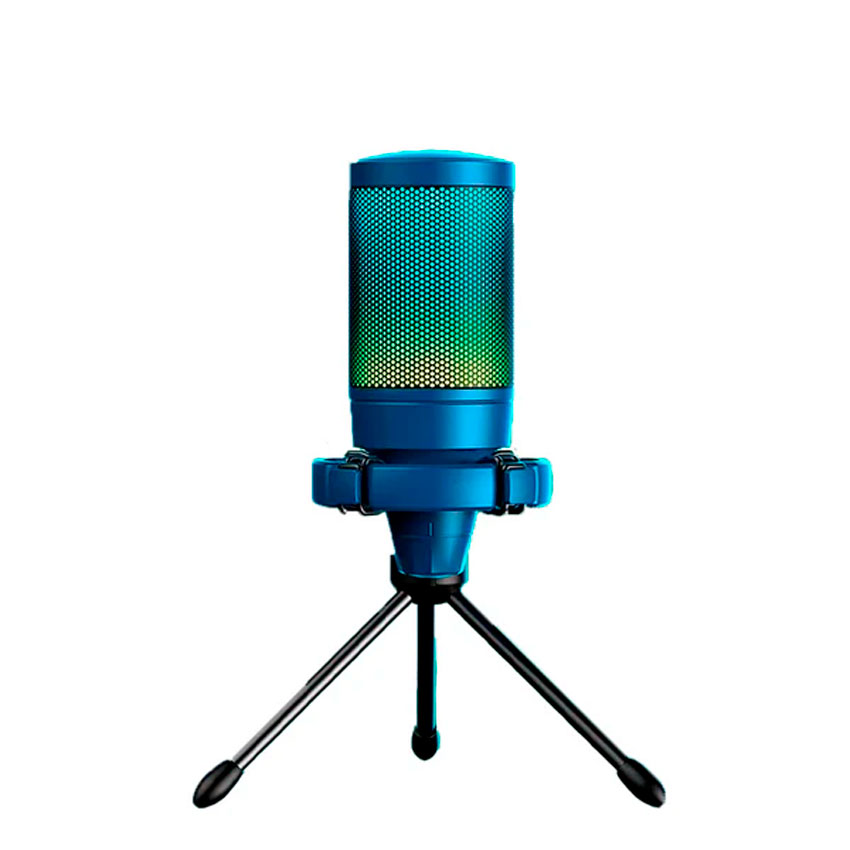MICRÓFONO FIFINE A6V BLUE USB RGB | IDEAL PARA STREAMING Y PODCAST - 3