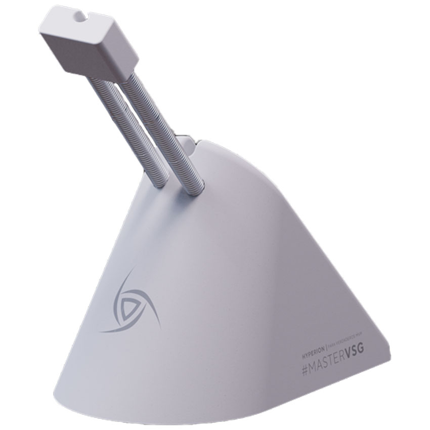 SOPORTE PARA CABLE DE MOUSE VSG HYPERION WHITE – BASE ANTIDESLIZANTE - 2