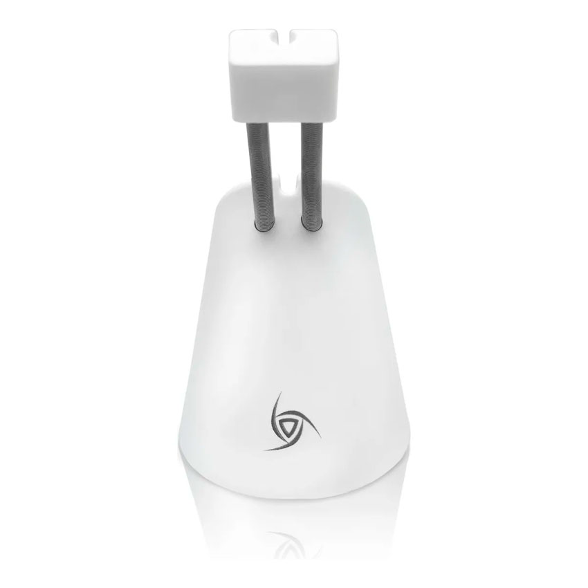 SOPORTE PARA CABLE DE MOUSE VSG HYPERION WHITE – BASE ANTIDESLIZANTE - 4