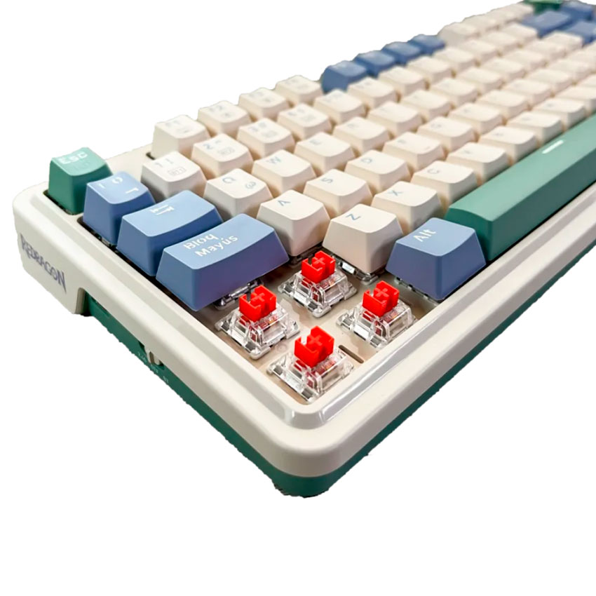 TECLADO REDRAGON UCALPRO-RGB K673CPG WIRELESS 75% MECÁNICO ESPAÑOL - 2