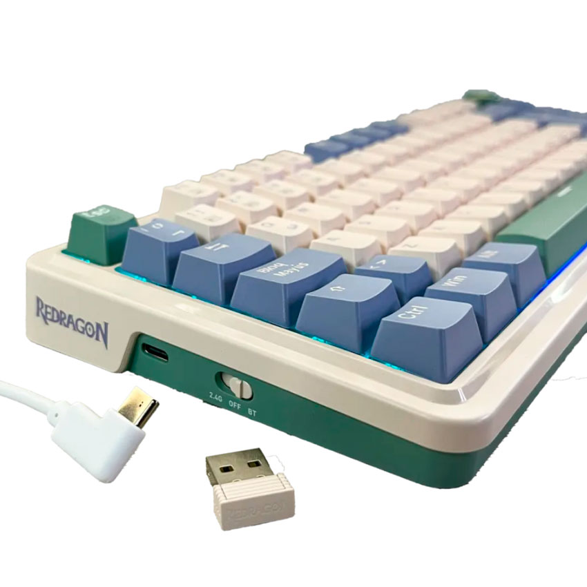 TECLADO REDRAGON UCALPRO-RGB K673CPG WIRELESS 75% MECÁNICO ESPAÑOL - 3