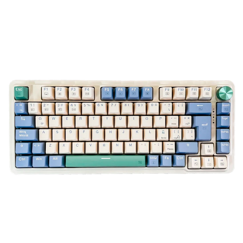 TECLADO REDRAGON UCALPRO-RGB K673CPG WIRELESS 75% MECÁNICO ESPAÑOL - 5