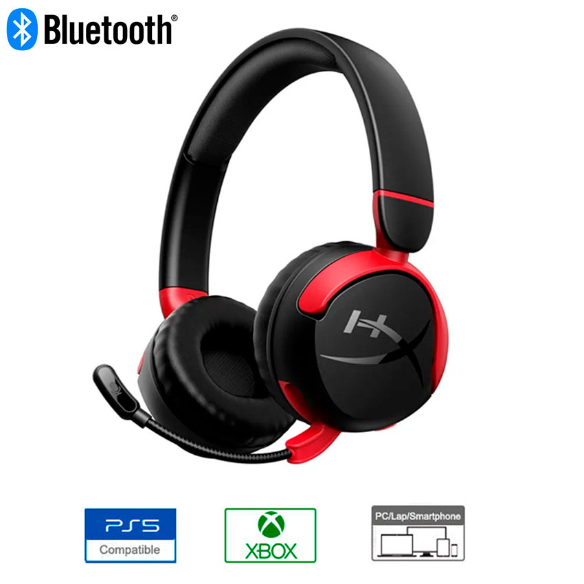 AUDÍFONO HYPERX CLOUD MINI WIRELESS BLUETOOTH - 1
