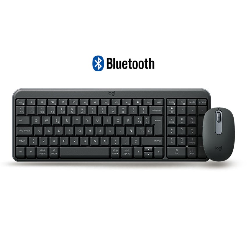COMBO LOGITECH MK250 COMPACT BLUETOOTH TECLADO Y MOUSE INALÁMBRICO - 1
