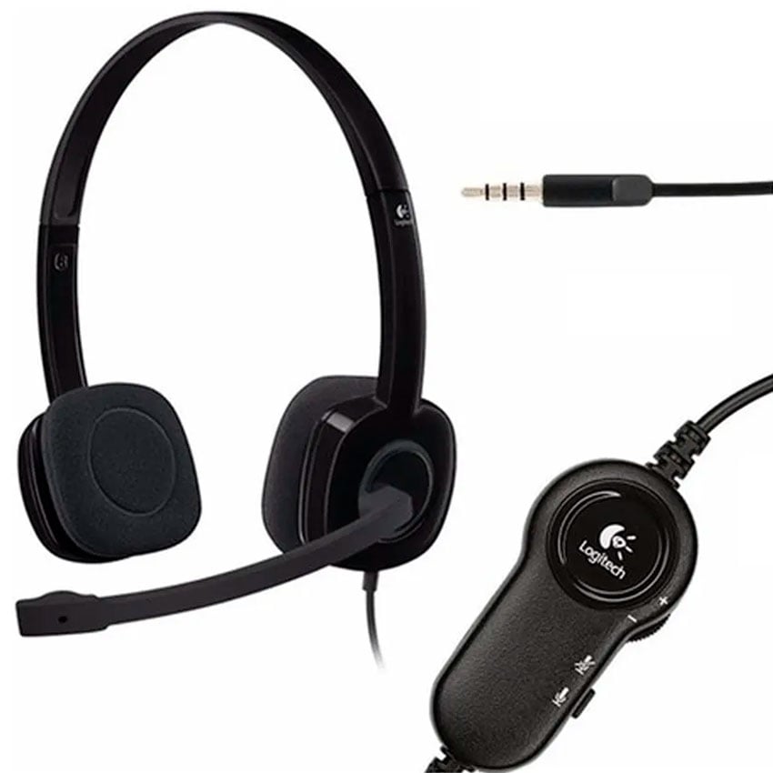 AUDÍFONO LOGITECH H151 NEGRO - 2