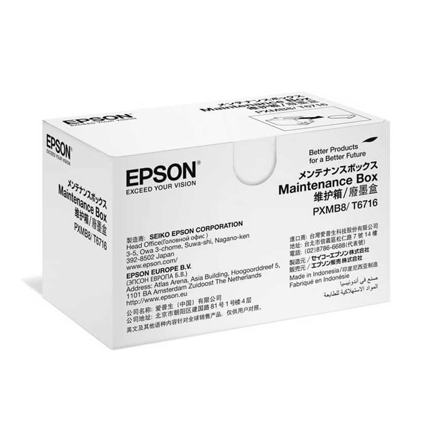 CAJA DE MANTENIMIENTO EPSON T671600 PARA WORKFORCE PRO - 2