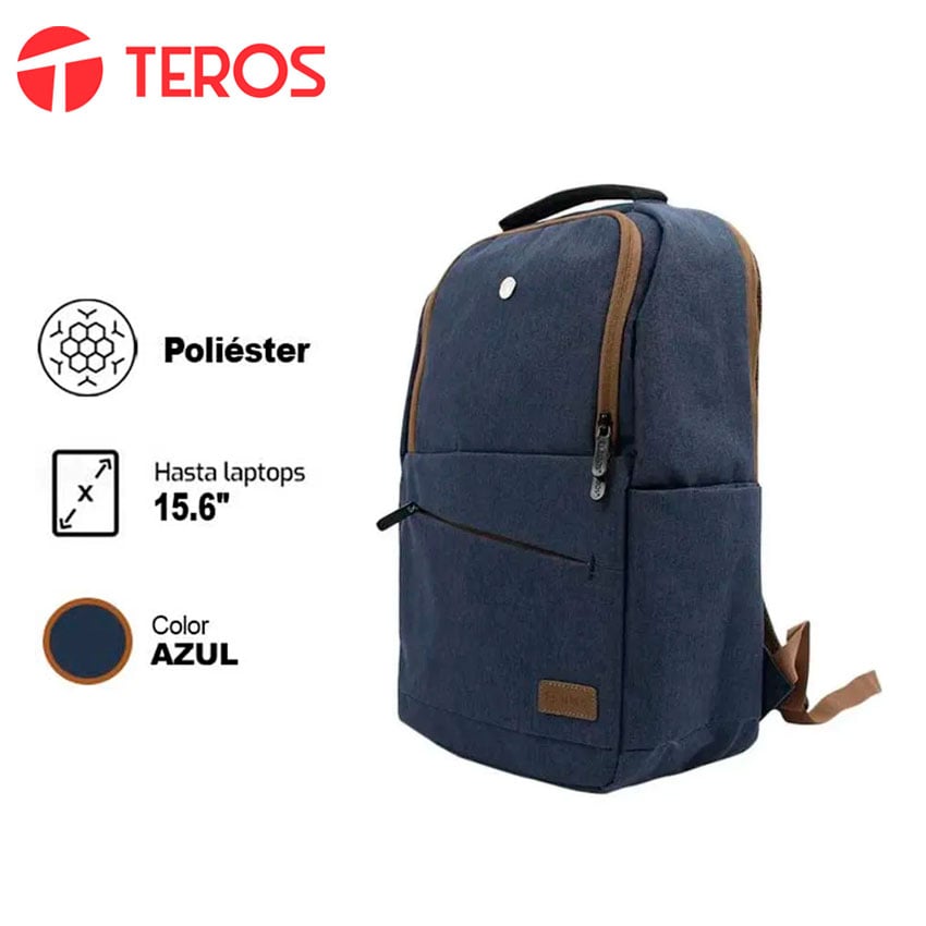MOCHILA TEROS TE-ACS9022BL AZUL - 1
