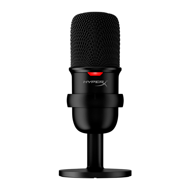MICROFONO HYPERX SOLOCAST CONDENSADOR USB NEGRO - 1